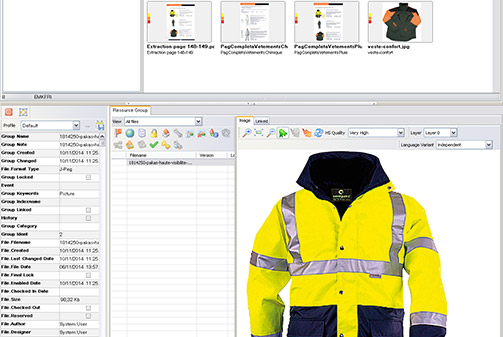 mediaCAT - File Manager - screenshot